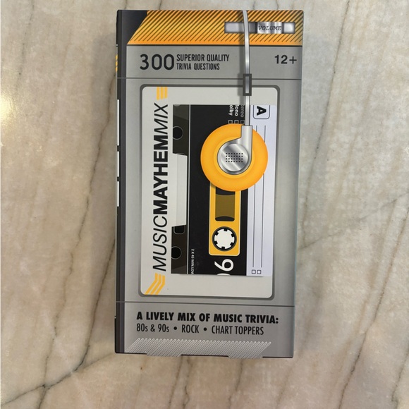 NIB Music Trivia- Professor Puzzle Music Mayhem Mix Trivia Card Party Game - Picture 1 of 2